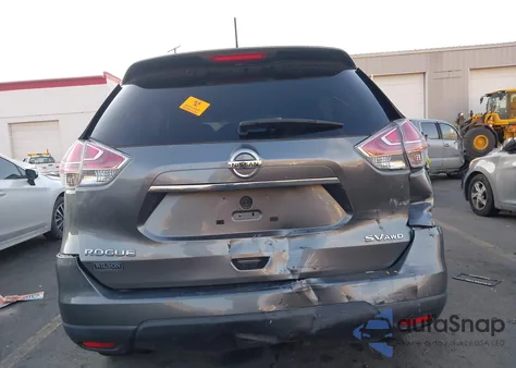 2016 Nissan Rogue Sl z USA, uszkodzony, nr VIN 5N1AT2MV1GC860975